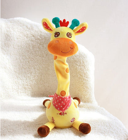 🏆Flash Sale⚡ 50K+ SOLD! Almost Gone-💥🎉 Best-Selling Musical Giraffe Toy – Sings. Dances & Repeats What You Say! 🦒🎵🗣️
