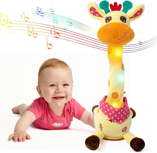 🏆Flash Sale⚡ 50K+ SOLD! Almost Gone-💥🎉 Best-Selling Musical Giraffe Toy – Sings. Dances & Repeats What You Say! 🦒🎵🗣️