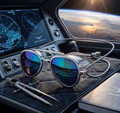 Pro Aviator Swim Goggles – UV400 Protection. Anti-Fog & Full Coverage Fit