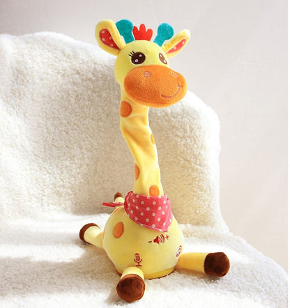 🏆Flash Sale⚡ 50K+ SOLD! Almost Gone-💥🎉 Best-Selling Musical Giraffe Toy – Sings. Dances & Repeats What You Say! 🦒🎵🗣️