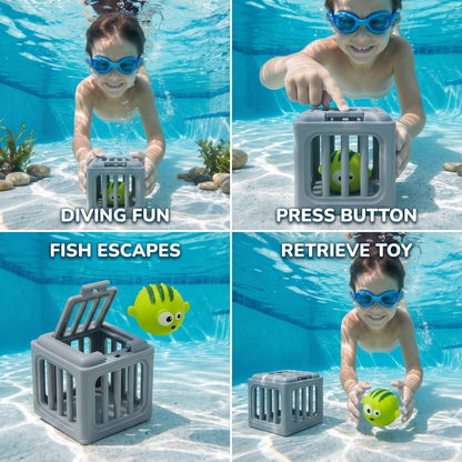 Diving Toy Set with Sinking Animals